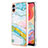 Custodia Silicone Gel Morbida Fantasia Modello Cover YB5 per Samsung Galaxy A04 4G Colorato