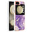 Custodia Silicone Gel Morbida Fantasia Modello Cover YB5 per Samsung Galaxy Z Flip5 5G