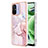 Custodia Silicone Gel Morbida Fantasia Modello Cover YB5 per Xiaomi Poco C55 Rosa