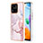 Custodia Silicone Gel Morbida Fantasia Modello Cover YB5 per Xiaomi Redmi 10 India Rosa