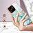 Custodia Silicone Gel Morbida Fantasia Modello Cover YB5 per Xiaomi Redmi 10C 4G
