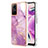 Custodia Silicone Gel Morbida Fantasia Modello Cover YB5 per Xiaomi Redmi Note 12S Lavanda