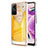 Custodia Silicone Gel Morbida Fantasia Modello Cover YB6 per Xiaomi Redmi Note 12S Giallo