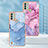 Custodia Silicone Gel Morbida Fantasia Modello Cover YB7 per Nokia C31