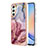 Custodia Silicone Gel Morbida Fantasia Modello Cover YB7 per Samsung Galaxy A24 4G Multicolore