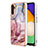 Custodia Silicone Gel Morbida Fantasia Modello Cover YB7 per Samsung Galaxy A34 5G Multicolore