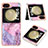 Custodia Silicone Gel Morbida Fantasia Modello Cover YB7 per Samsung Galaxy Z Flip5 5G Lavanda