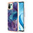 Custodia Silicone Gel Morbida Fantasia Modello Cover YB7 per Xiaomi Mi 11 Lite 4G Viola