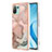 Custodia Silicone Gel Morbida Fantasia Modello Cover YB7 per Xiaomi Mi 11 Lite 5G Rosa