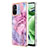 Custodia Silicone Gel Morbida Fantasia Modello Cover YB7 per Xiaomi Poco C55 Lavanda