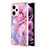 Custodia Silicone Gel Morbida Fantasia Modello Cover YB7 per Xiaomi Redmi Note 12 Pro 5G Lavanda