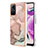 Custodia Silicone Gel Morbida Fantasia Modello Cover YB7 per Xiaomi Redmi Note 12S Rosa