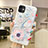 Custodia Silicone Gel Morbida Fiori Cover H03 per Apple iPhone 11