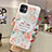 Custodia Silicone Gel Morbida Fiori Cover H17 per Apple iPhone 11