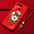 Custodia Silicone Gel Morbida Fiori Cover K01 per Huawei Honor V20