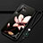 Custodia Silicone Gel Morbida Fiori Cover K02 per Huawei Nova 7 SE 5G Marrone