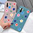 Custodia Silicone Gel Morbida Fiori Cover K07 per Xiaomi Mi A3