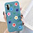 Custodia Silicone Gel Morbida Fiori Cover K07 per Xiaomi Mi A3