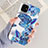 Custodia Silicone Gel Morbida Fiori Cover per Apple iPhone 11 Pro