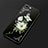 Custodia Silicone Gel Morbida Fiori Cover per Huawei Honor 9 Lite Nero