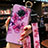 Custodia Silicone Gel Morbida Fiori Cover per Vivo Nex 3