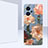 Custodia Silicone Gel Morbida Fiori Cover per Xiaomi Poco X4 GT 5G