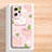 Custodia Silicone Gel Morbida Fiori Cover per Xiaomi Redmi Note 12 Explorer