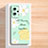 Custodia Silicone Gel Morbida Fiori Cover per Xiaomi Redmi Note 12 Explorer Verde