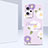 Custodia Silicone Gel Morbida Fiori Cover per Xiaomi Redmi Note 12 Pro+ Plus 5G