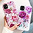 Custodia Silicone Gel Morbida Fiori Cover S01 per Apple iPhone 11