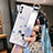 Custodia Silicone Gel Morbida Fiori Cover S01 per Huawei Honor X10 Max 5G