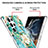 Custodia Silicone Gel Morbida Fiori Cover S01 per Samsung Galaxy S22 Ultra 5G