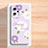 Custodia Silicone Gel Morbida Fiori Cover S01 per Xiaomi Redmi Note 12 5G Viola