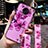 Custodia Silicone Gel Morbida Fiori Cover S02 per Xiaomi Redmi K30 Pro Zoom