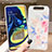 Custodia Silicone Gel Morbida Fiori Cover S03 per Samsung Galaxy A90 4G