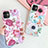 Custodia Silicone Gel Morbida Fiori Cover S05 per Apple iPhone 11