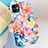 Custodia Silicone Gel Morbida Fiori Cover S06 per Apple iPhone 11