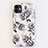 Custodia Silicone Gel Morbida Fiori Cover S07 per Apple iPhone 11