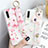 Custodia Silicone Gel Morbida Fiori Cover S07 per Huawei P30