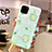 Custodia Silicone Gel Morbida Frutta Cover C01 per Apple iPhone 11 Pro Verde