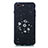 Custodia Silicone Gel Morbida Mistica Luna Stelle Cover per Apple iPhone 8 Plus Nero