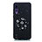 Custodia Silicone Gel Morbida Mistica Luna Stelle Cover per Huawei P20 Pro Nero