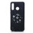 Custodia Silicone Gel Morbida Mistica Luna Stelle Cover per Huawei P30 Lite New Edition Nero