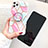 Custodia Silicone Laterale Fantasia Modello Specchio Cover per Apple iPhone 11 Pro Max Rosa