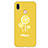 Custodia Silicone Morbida Fantasia Modello Cover S01 per Huawei Nova 3e Giallo