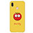 Custodia Silicone Morbida Fantasia Modello Cover S02 per Huawei Nova 3e Giallo