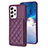 Custodia Silicone Morbida In Pelle Cover BF1 per Samsung Galaxy A13 4G Viola