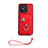 Custodia Silicone Morbida In Pelle Cover BF1 per Xiaomi Poco C55 Rosso