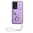 Custodia Silicone Morbida In Pelle Cover BF1 per Xiaomi Redmi K60 5G Viola