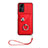 Custodia Silicone Morbida In Pelle Cover BF1 per Xiaomi Redmi Note 12S Rosso